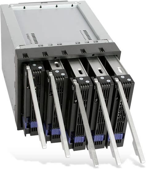 Icy dock - Storage drives expansion and enabling drive maintenance to industrial PC, server, and various storage system applications. Product Features: * Device holds single 3.5" SATA I or II drive and fits any standard 5.25" device bay. * User friendly Tray-less design just plug in the hard drive and play. * Removable Design & hot swap capability offers ...